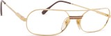 Linea Moda - brown/gold/low aviator