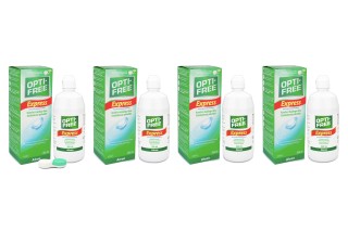 OPTI-FREE Express 4 x 355 ml cu suporturi