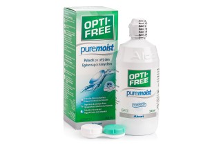 OPTI-FREE PureMoist 300 ml cu suport