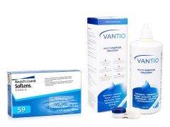 SofLens 59 (6 lentile) + Vantio Multi-Purpose 360 ml cu suport